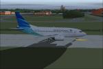 Boeing 737-500 Garuda Indonesia New Colors